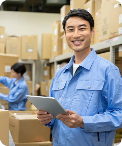 業種：倉庫・運送業の場合