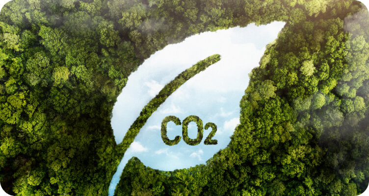 カーボンフリー電気でCO₂を相殺